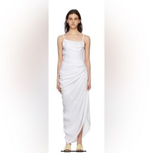 Jacquemus White La Robe Saudade Long Dress